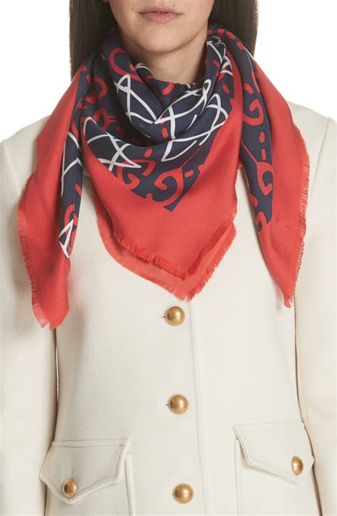 gucci scarf nordstrom rack|gucci scarf buy online.